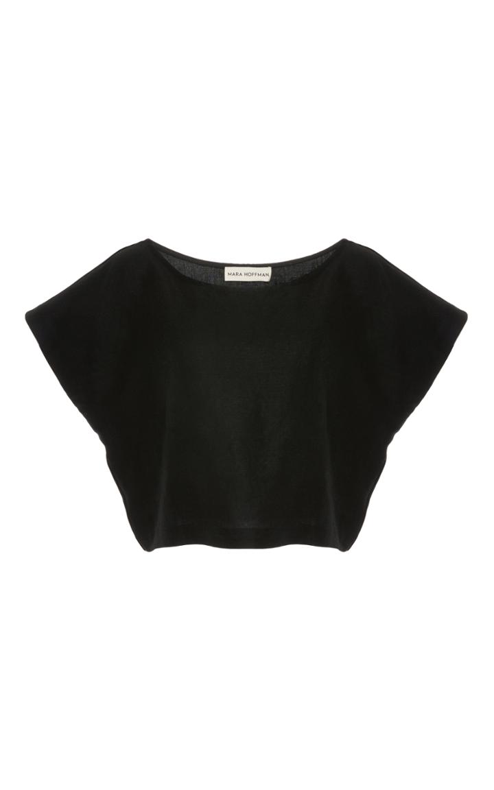 Mara Hoffman Edith Cropped Blouse