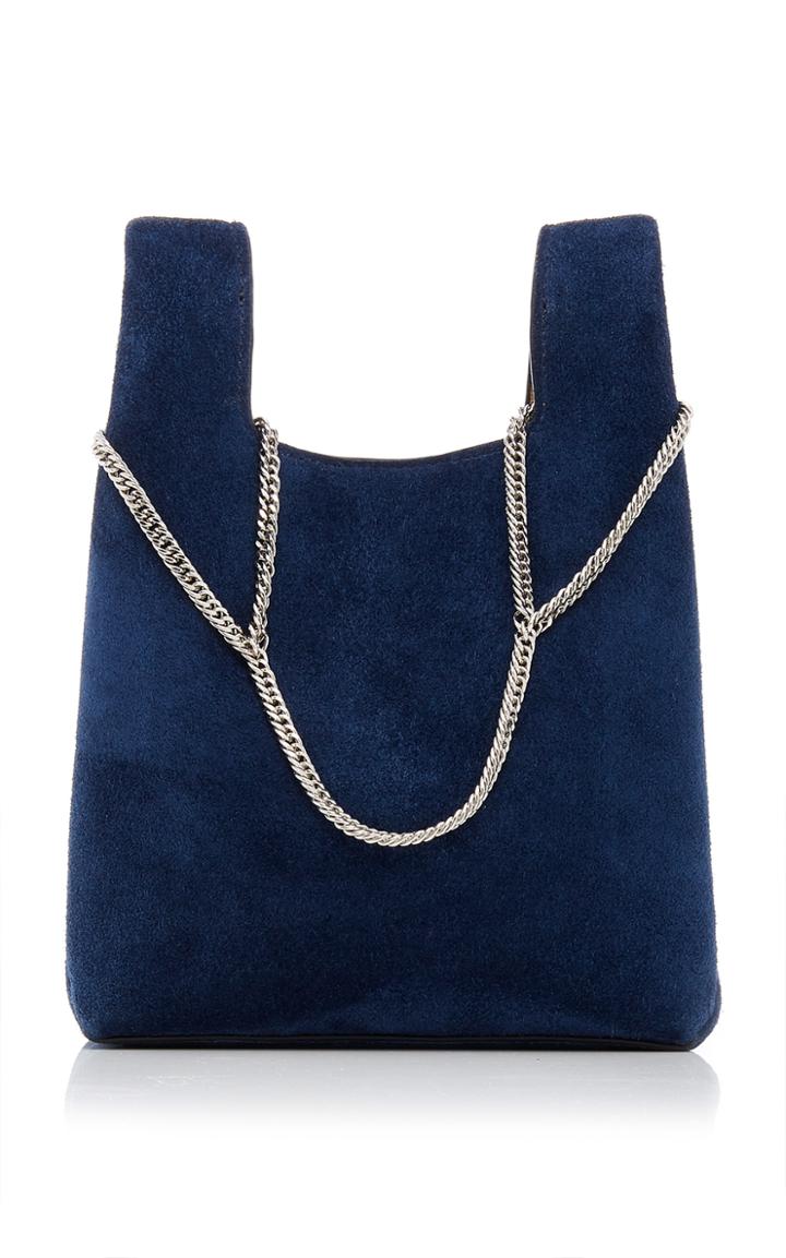Hayward Chain Suede Mini Shopper Bag