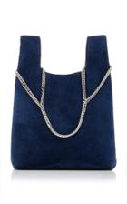 Hayward Chain Suede Mini Shopper Bag