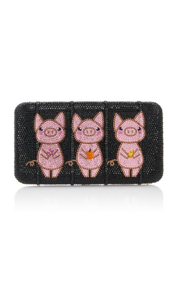 Judith Leiber Couture Three Little Piggies Clutch
