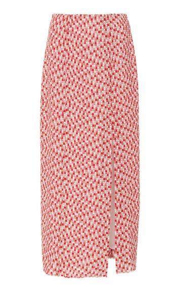 Moda Operandi Markarian Innamorato Metallic Pointelle Skirt Size: 0