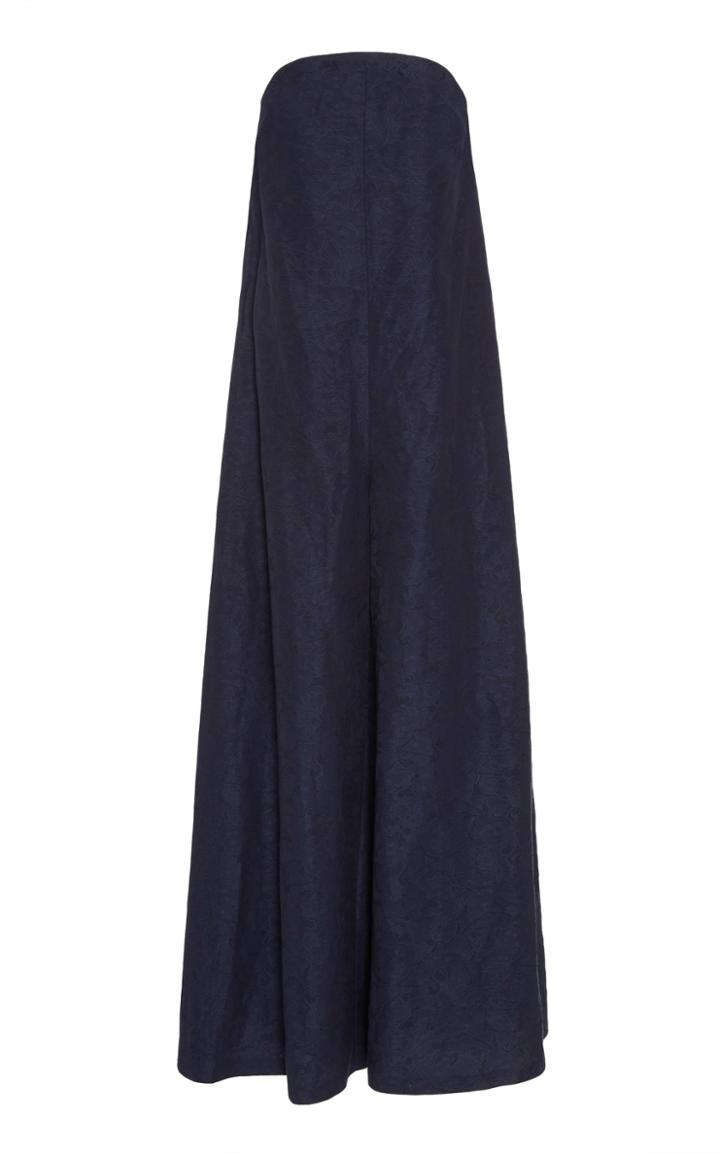 Marina Moscone Marble Jacquard Jumpsuit