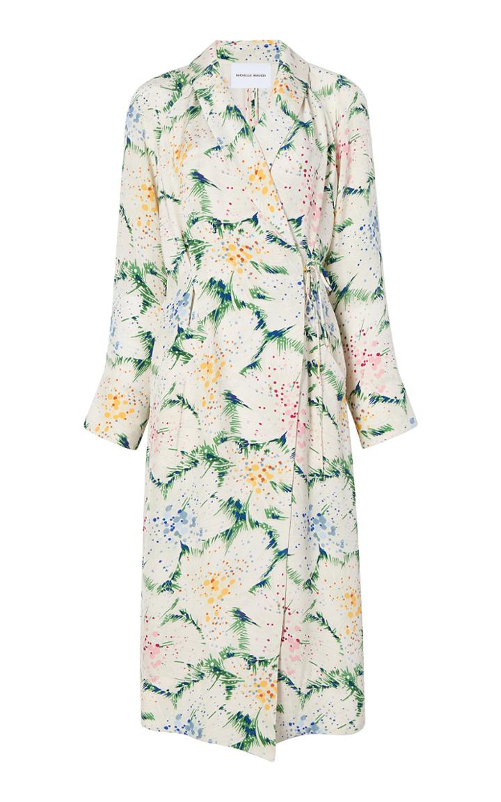Michelle Waugh Sara Silk Robe Dress