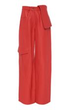 Jacquemus High-waisted Wide-leg Cargo Pants