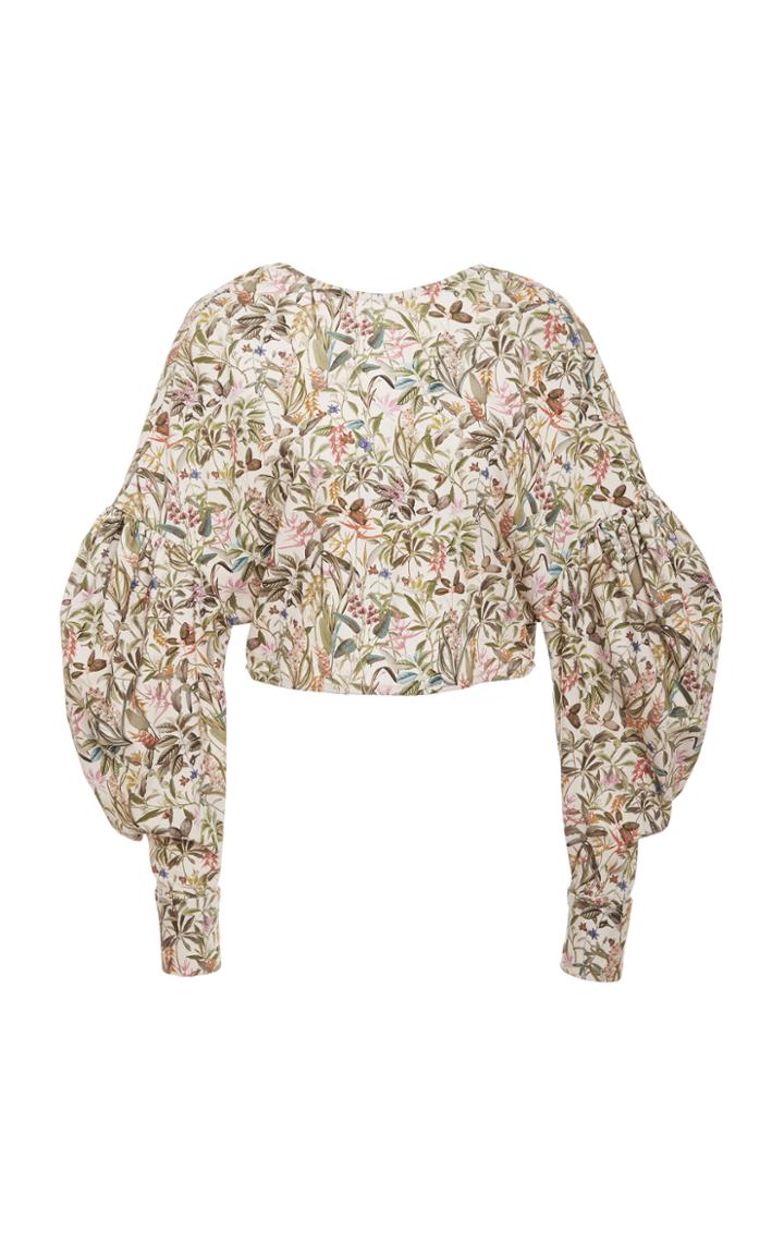 Greta Boldini Alizee Floral Printed Top