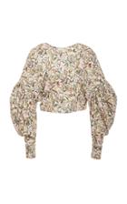 Greta Boldini Alizee Floral Printed Top