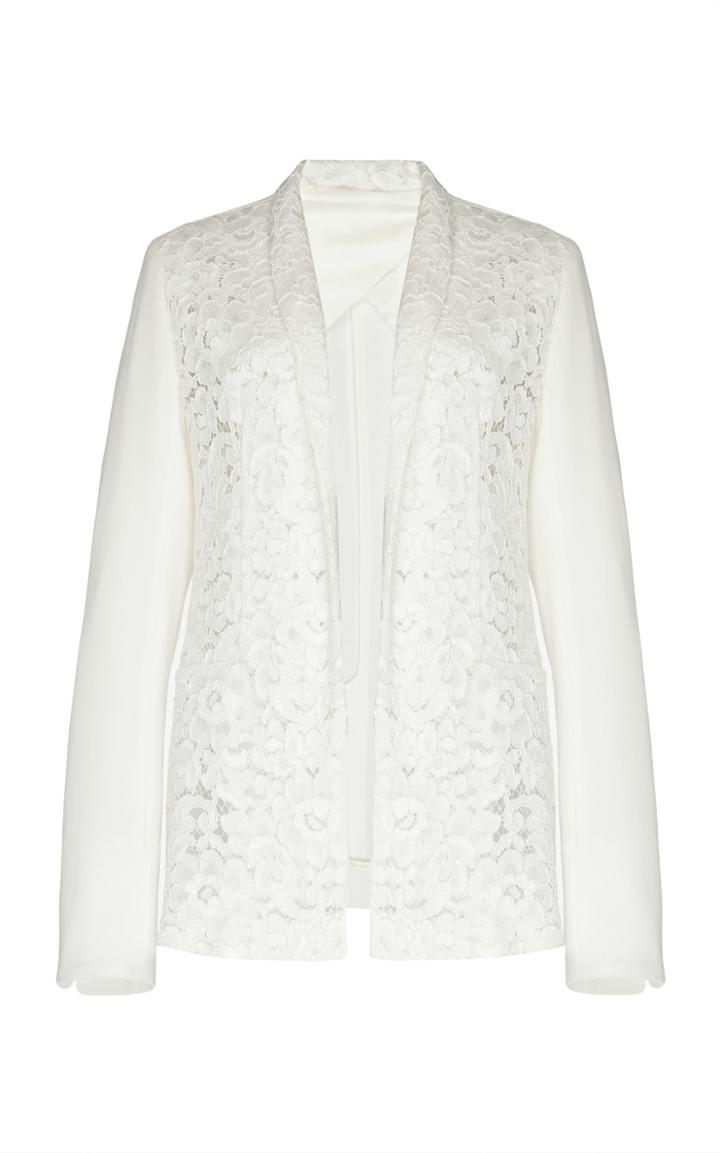 Galvan Salymar Lace Blazer