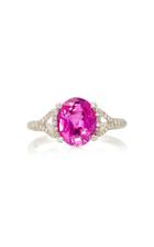 Martin Katz Oval Pink Sapphire Ring