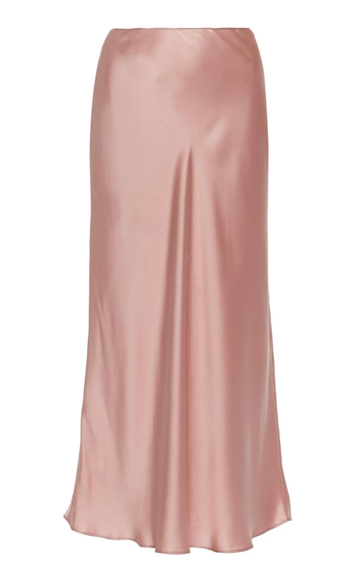 Moda Operandi Sablyn Miranda Silk Midi Skirt Size: S