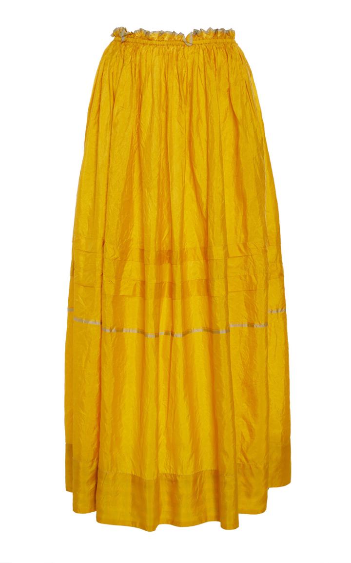 Pro Mid-rise Silk Skirt