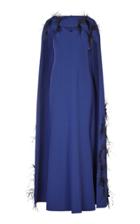 Safiyaa Feather Embroidered Lorena Dress