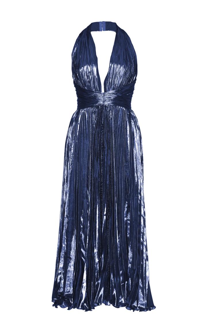 Maria Lucia Hohan Ryna Lurex Chiffon Dress