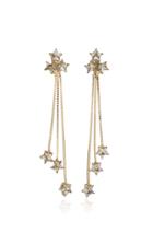 Rosantica Milky Way Gold-tone Crystal Earrings