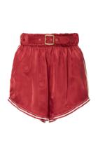 Cynthia Rowley Hudson Belted Boxing Short