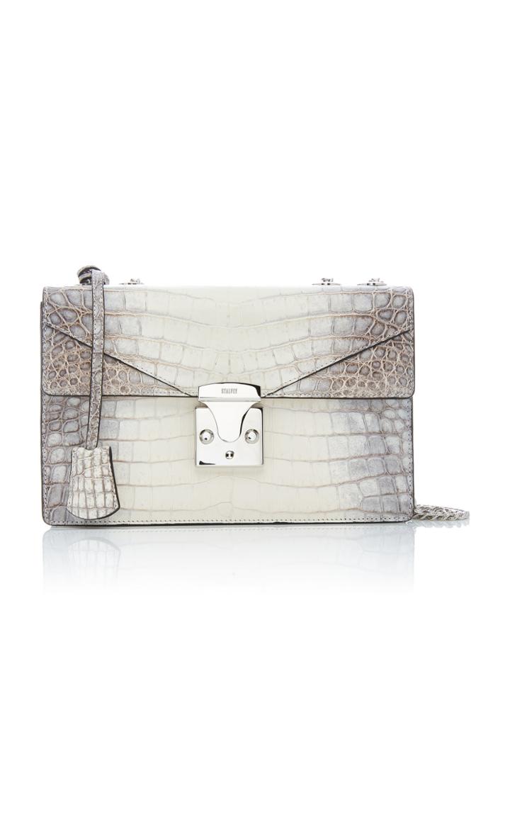 Stalvey M'o Exclusive Himalayan 2.0 Crocodile Shoulder Bag