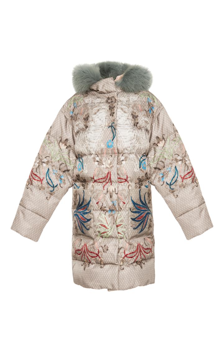 Alena Akhmadullina Fox Trim Jacket