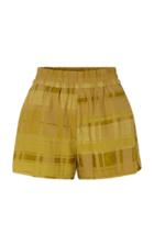 Moda Operandi Baum Und Pferdgarten Nazyra Cropped Mini Shorts