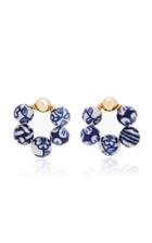 Moda Operandi Beck Jewels Blauw Og Earrings