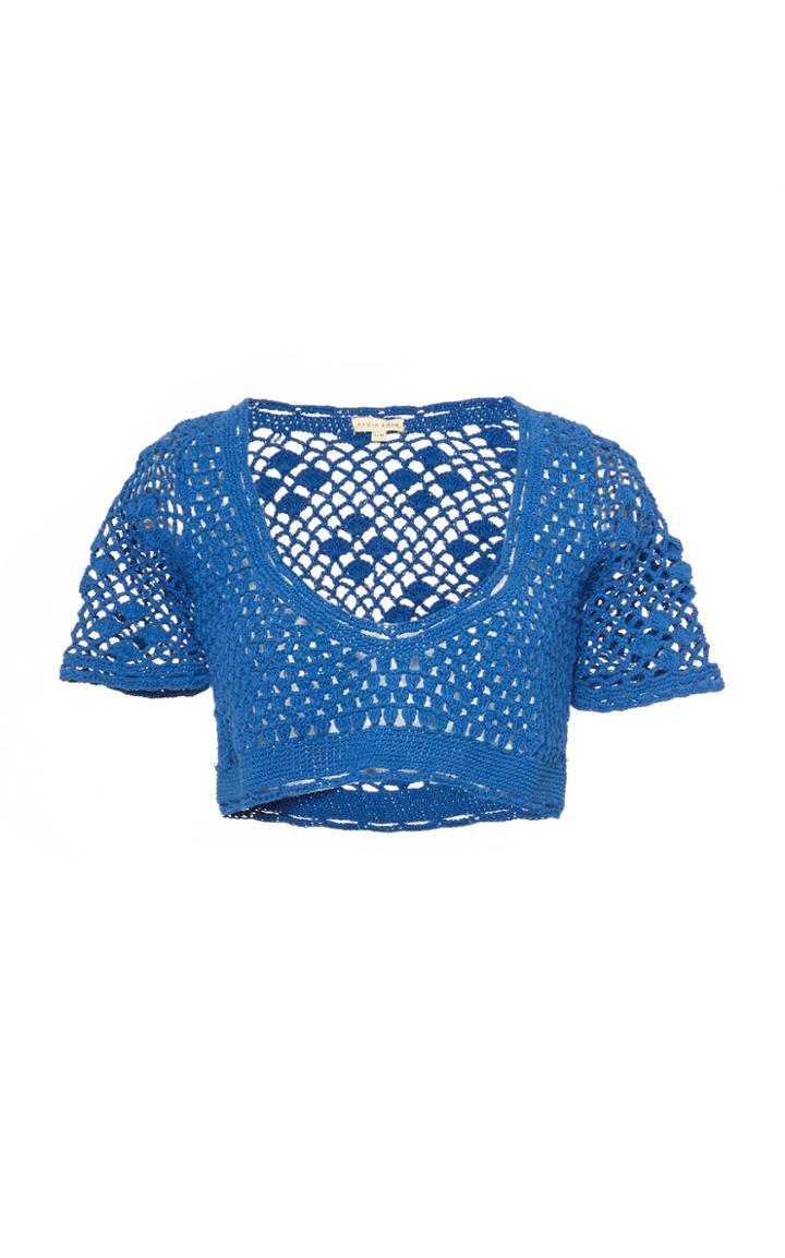 Akoia Swim Lilou Crocheted Cotton Top