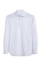Boglioli Striped Cotton Button-down Shirt
