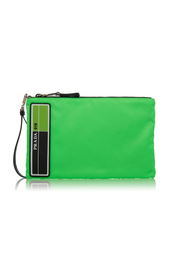 Prada Medium Nylon Zip Pouch