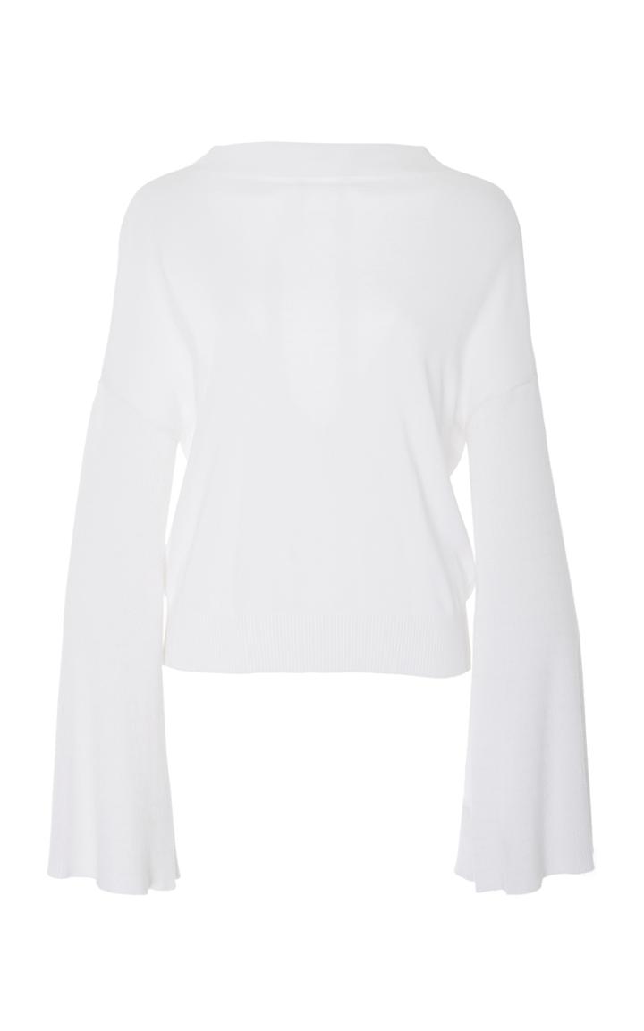 Adeam Tie Back Sweater
