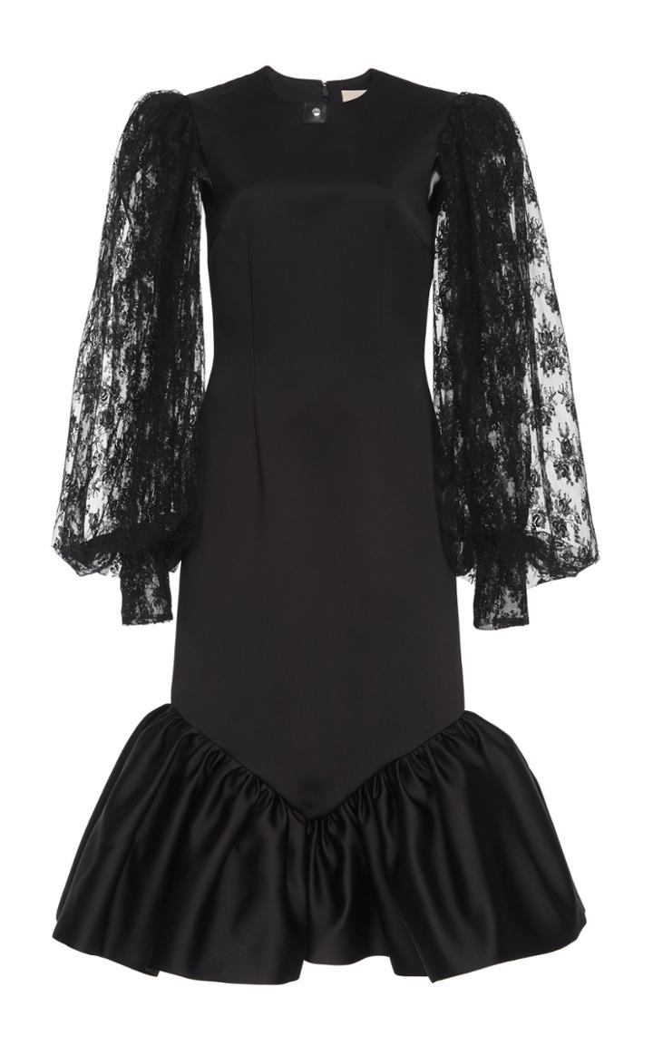 Christopher Kane Lace Sleeve Cupcake Dress