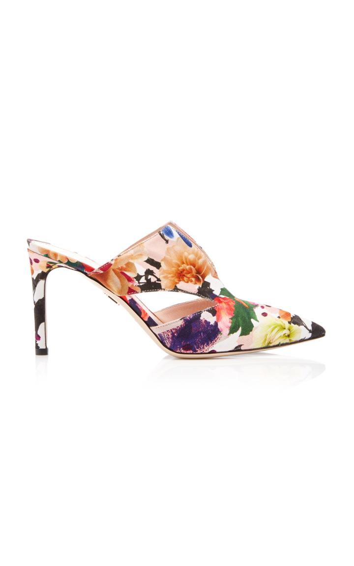 Cushnie Et Ochs Marcel Print Mule