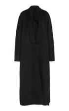 Maison Rabih Kayrouz Virgin Wool Floor Length Coat
