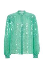 Moda Operandi Attico Sequined Top Size: 38