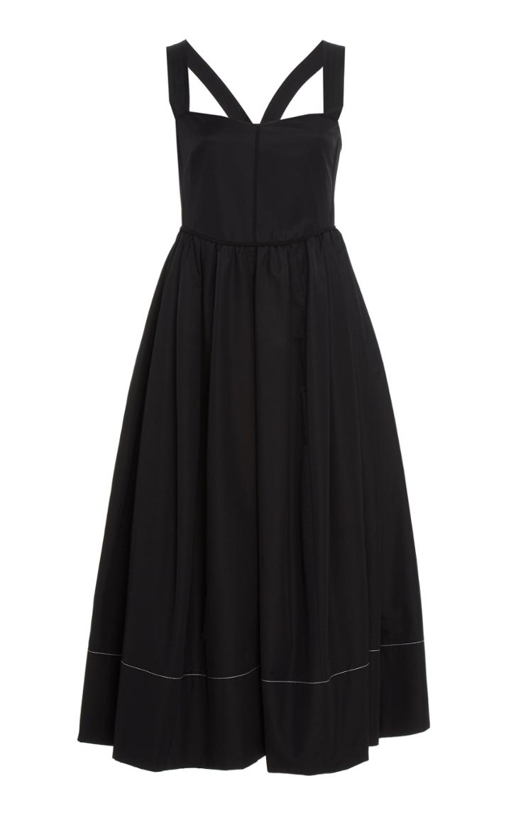 Narciso Rodriguez Sleeveless Cotton-poplin Sundress