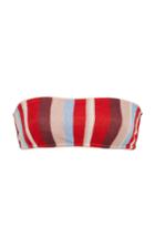 Suboo Midsummer Striped Bandeau Bikini Top