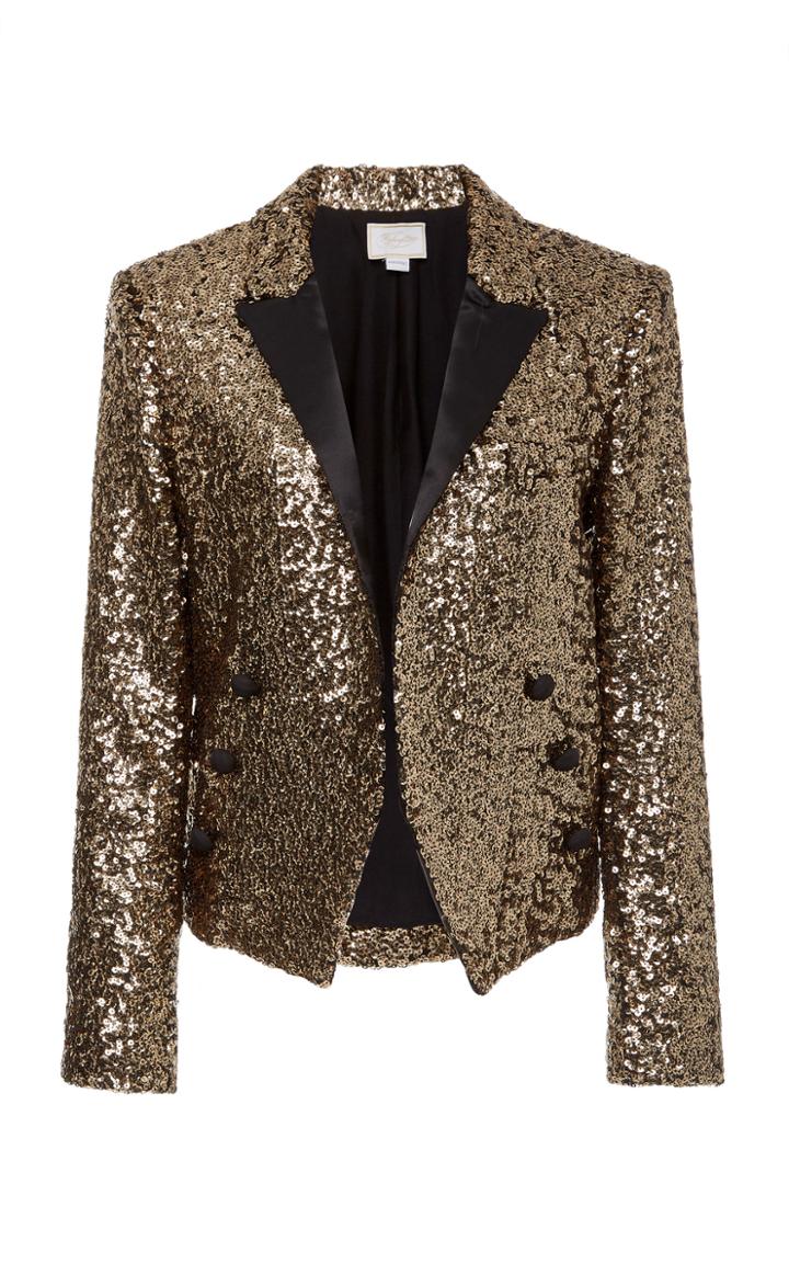 Redemption Spencer Gold Sequin Jacket