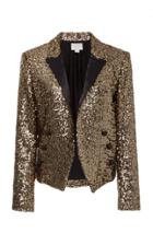 Redemption Spencer Gold Sequin Jacket