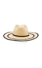 Filu Hats Batu Tara Picot-trimmed Straw Hat Size: S