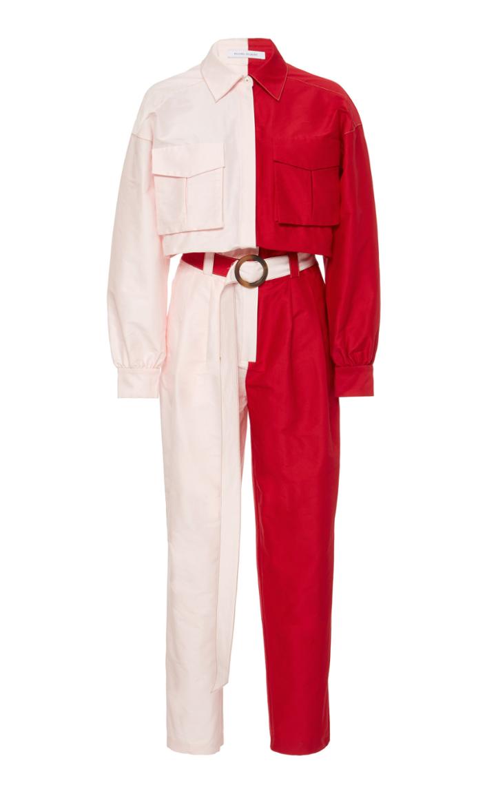 Moda Operandi Rachel Gilbert Rian Two-tone Jumpsuit Size: 3
