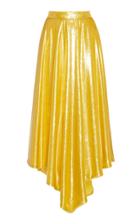 Moda Operandi Christian Siriano Asymmetric Velvet Skirt Size: 2