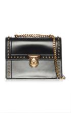 Balmain Studded Flap Bag With Coin