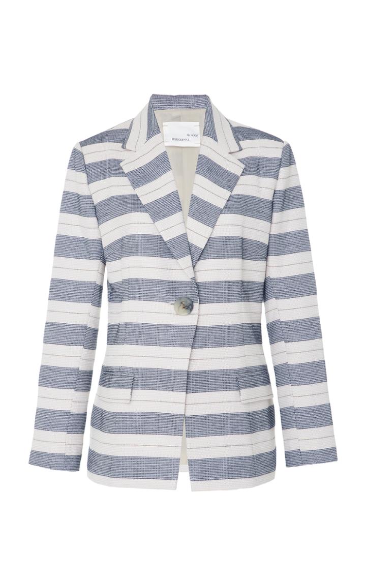 Bouguessa Striped Blazer Jacket