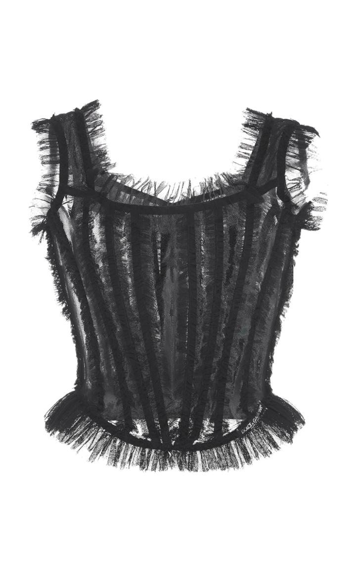 Dolce & Gabbana Sleeveless Tulle Top
