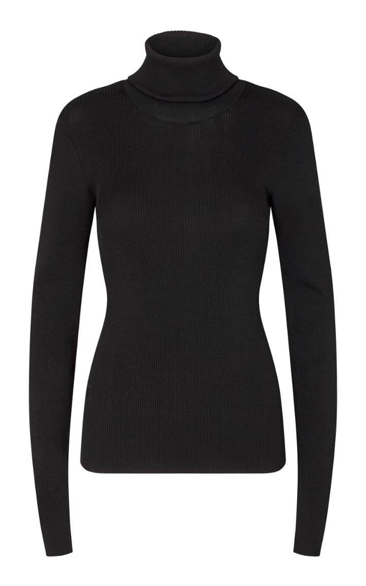 Moda Operandi Remain Basel Ribbed-knit Turtleneck Top