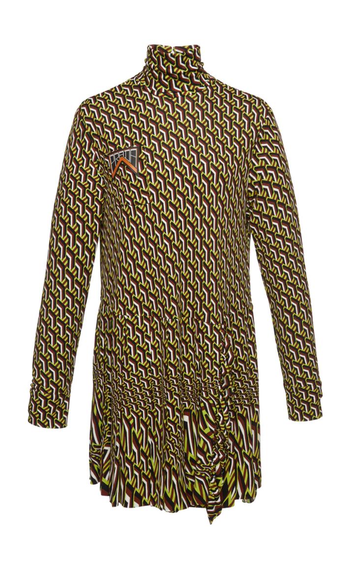 Prada Printed Mini Dress