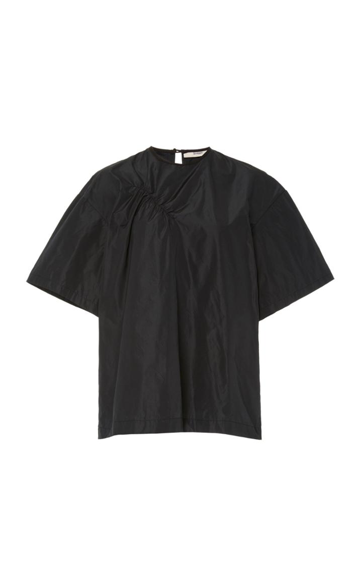 Brgger Emilie Gathered Short Sleeve Top