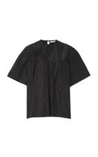 Brgger Emilie Gathered Short Sleeve Top