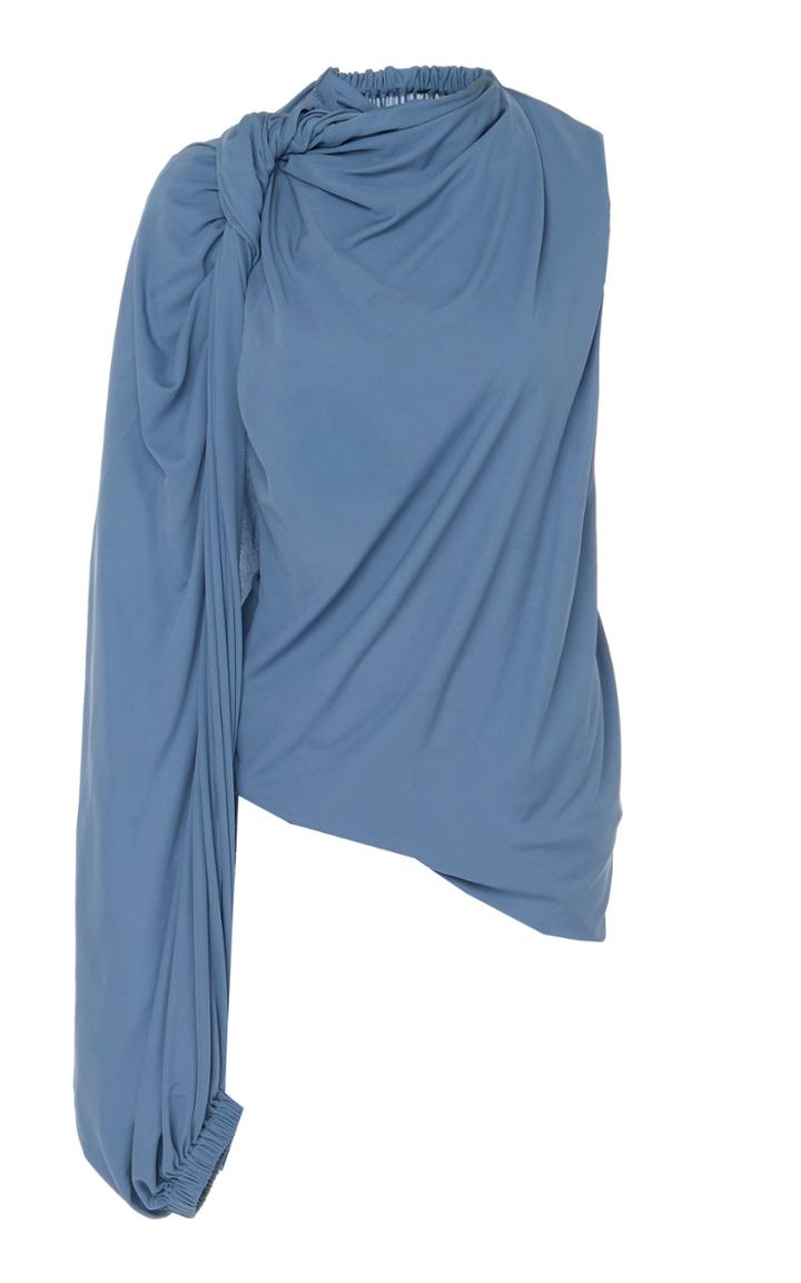 Jw Anderson Draped Jersey Top