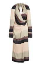 Moda Operandi Nanushka Magali Color-block Satin Dress