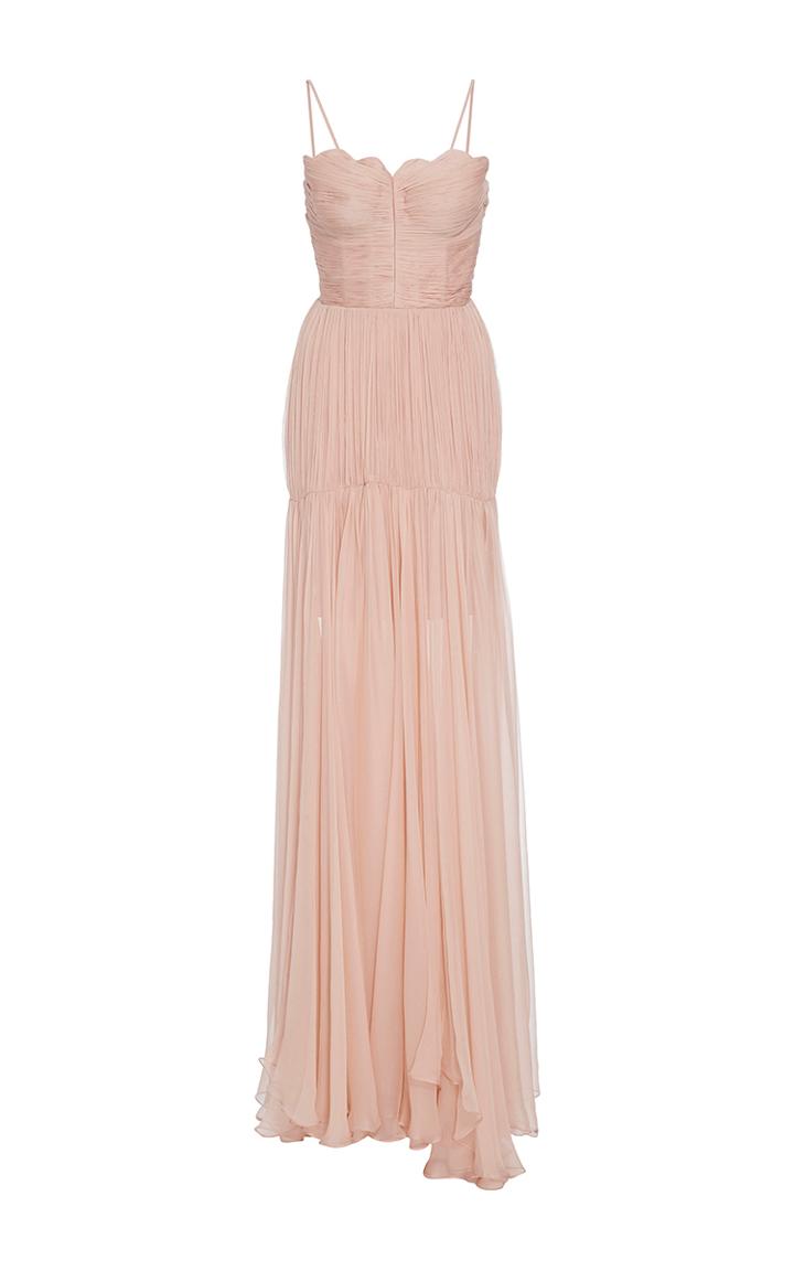Maria Lucia Hohan The Marianne Scalloped Neck Dress