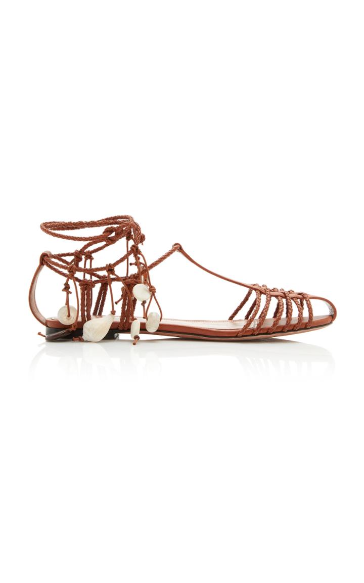 Altuzarra Tullio Lace Up Flats