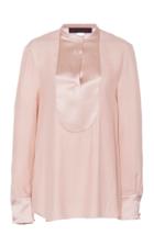 Martin Grant Satin Detailed Silk Blouse