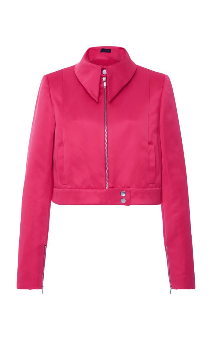Jeffrey Dodd Cropped Moto Jacket